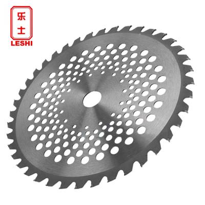 China Lower Noise High Quality TCT Cutting Grass Lawn Motor Circular Saw Blade for sale