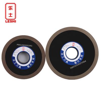 China Wear Resistant Double Row Resin Grinding Wheel For Sharpening Carbide Saw Blades for sale