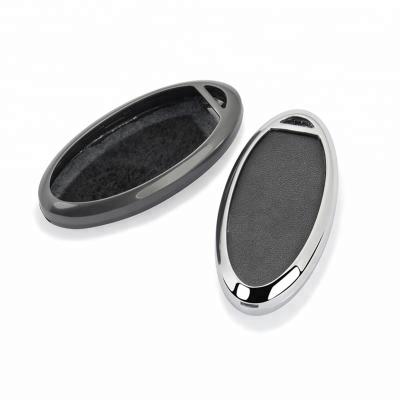 China Zinc alloy metal car key case for Nissan car key and for INFINITI car key protector cover for sale