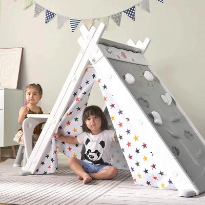 China Sports Play 2022 New Design Baby Playhouse Wholesale Plastic Indoor Playground Drawing Board Kids Magnetic Playground Equipment for sale