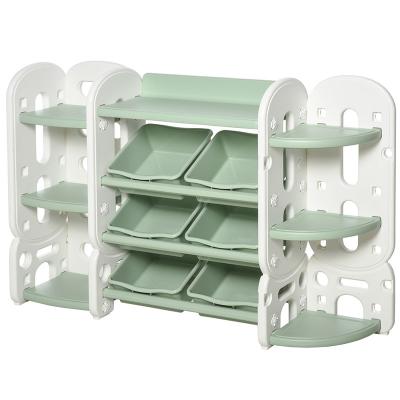 China Modern Safety Cheap Hot Sale Kids Toy Storage Support Plastic Storage Box for sale