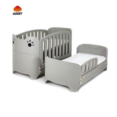 China Modern Adjustable Plastic Baby Hutch Baby Swing Crib Double Use Crib Mattress for sale