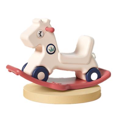 China Ride On Toy HDPE ECO PLASTIC 2 IN 1 CHILD ROCKING HORSE TODDLER BOYS & GIRLS GIFT TOY HIGH QUALITY for sale