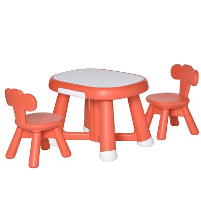 China Safety Modern Indoor Preschool Desk Set Kids Party Tables Study Table And Chair for sale