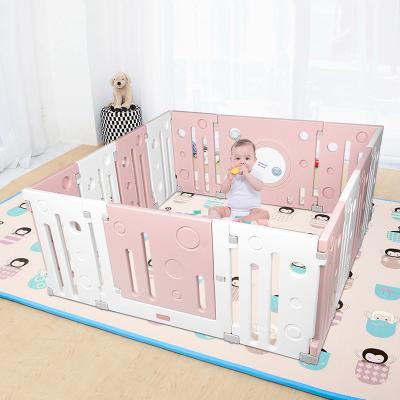 China ABST Cute Bubble Portable Baby Playyard Fence Playpen Set For Colorful Eco-friendly Playground Indoor for sale