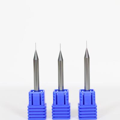 China CNC Milling Machining 0.1 mm-3 mm Tungsten Carbide Drill Mini Micro Drill Bits for sale