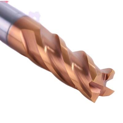 China CNC Milling Machining 18 mm 4 Flutes 55 Degree Tungsten Steel Cnc Router Bit End Mill Milling Cutter For Metal Steel Iron for sale