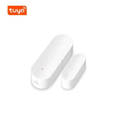 China Tuya Smart WiFi Tuya Door Contact Open Sensor with Low-Battery Detection and Remote App for sale