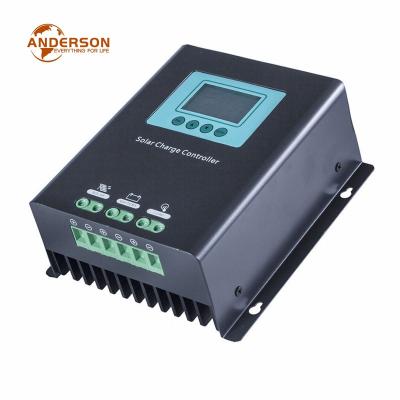 China Charger Controller Automatic 12v/24v/48v 60a Anderson Factory LCD PWM Solar Charge Controller For Solar Power System for sale