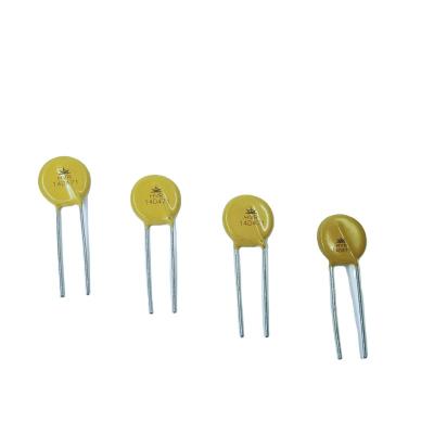 China China electronics components, yellow MOV 14mm 14D471 470V varistor zov indestrial varistor 14mm for sale