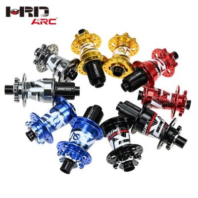 China Aluminum alloy new arrival ARC shimano 6 colors hub 9/15*100 10*135/12*142 five claws MTB bike can be chosen bike wheel hub bicycle hub for sale