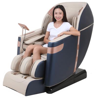 China Luxury Modern Massage Chair Massage Chairs Full Body 2022 With Heating Protection SL Track 3D Full Body Massage Chair for sale