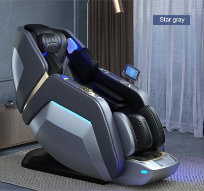 China Deluxe Full Body Track 3D Motion 4D AI Motion Sensing Voice Body Sensing SL Body Airbags SL Weightless 4D Manipulator Massage Chair for sale