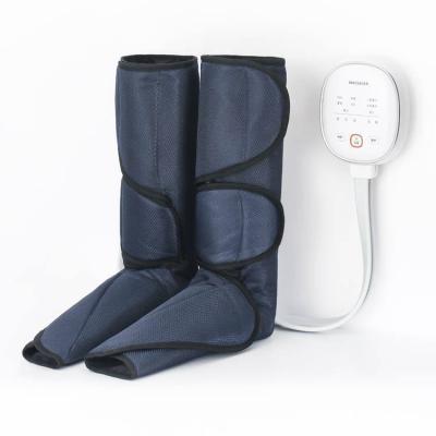 China Massage / Anti-Odor 6 Modes 3 Intensities Leg Massager With Heat Air Compression Use Circulation And Relaxation Air Compression Leg Massager for sale