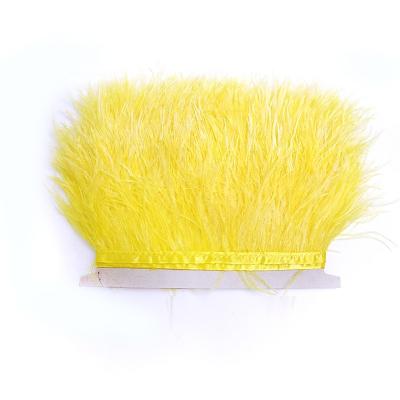 China High Quality Decorations KAVATAR Ostrich Feather Elegant Shoe Dress Hat Ribbon Feather Decoration Party Trim Craft for sale