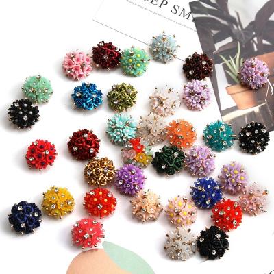 China Fashionable Dry Cleaning Garment Accessories Buttons Rhinestone Copper Buttons Coat Garment Buttons for sale