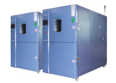 China 2 Zone Basket Type Thermal Shock Test Chamber With LCD Controller Bock Compressor for sale