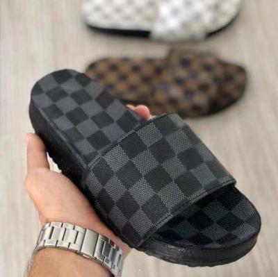 China Fashion trend 2021 new designer summer shoes famous brands women's unisex slippers fail sandals for sale