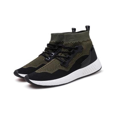 China Fashion\Comfortable\durable\breathable slip-on men\newly lit design casual high cut thump sports shoes for sale