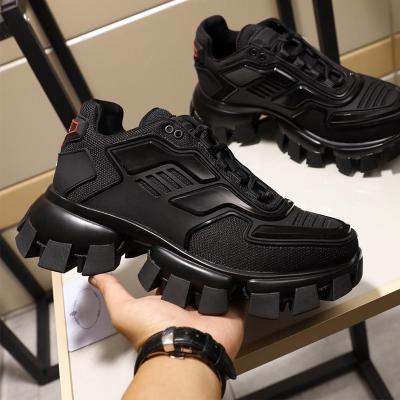 China CUSHIONING new 2022 fashion brands top quality fat shower thunder black sneakers for man shoes for sale