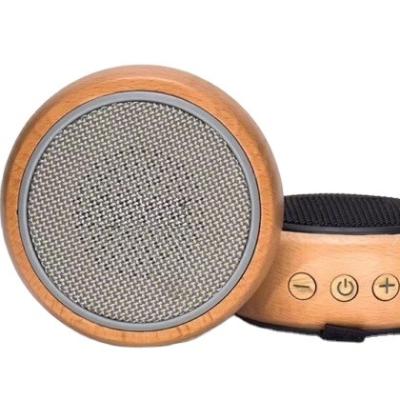 China Travel Agency New Design Mini Bamboo Bluetooth Speaker With BQB ID CE ROHS REACH for sale