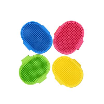 China Cute Quality Grooming Pet Hair Silicone Brush Guaranteed Viable Cute Pet Massage Brush for sale