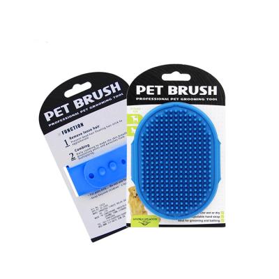 China Viable Competitive Price Dog Shampoo Massage Combs Sweep Dog Hair Brush for sale