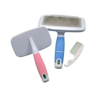 China Wholesale Viable Pet Grooming Tool Hair Removal Brush Comb Dog Hair Removal Brush for sale