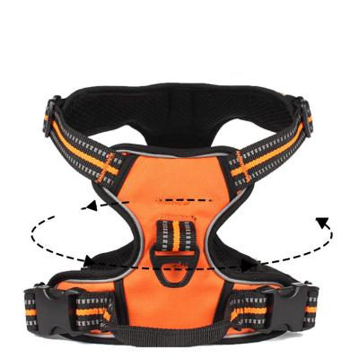 China Wholesale Reflective Pets Accessories Dog Harness Pet Vest Reflective Dog Chest Harness for sale