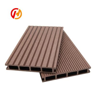 China Contemporary Factory Direct Sale Outdoor WPC Decking WPC Flooring 140x20mm Solid Boards Wood Flooring for sale