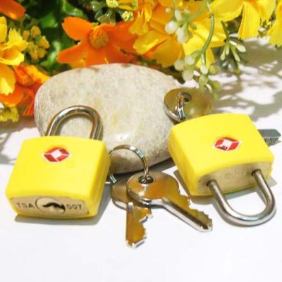 China TSA FULL BRASS PADLOCK WITH ABS COVER TSA-385 for sale