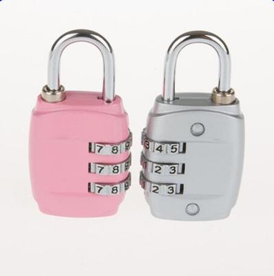 China 3 digit Combination Padlock Gift Lock Coded Locks Password Padlocks CR-13H for sale