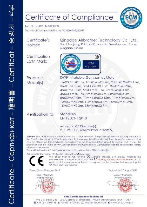 CE - Qingdao Airbrother Technology Co., Ltd.