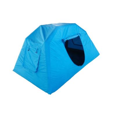 China Tube Type Tent Stake Folding 1 Person Camping Tent Waterproof Inflatable Camping Tent High Quality For Outdoor for sale