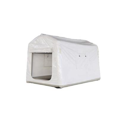 China Tube Type Tent Stake New Style White Color PVC Inflatable Outdoor Camping Tents For Sale for sale