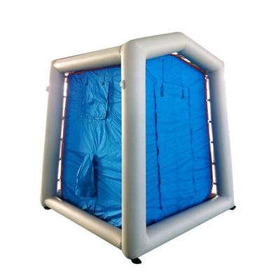 China Hot Stake Sale Tube Type Korea Pvc Inflatable Tent Decontamination Tents Medical Tent for sale