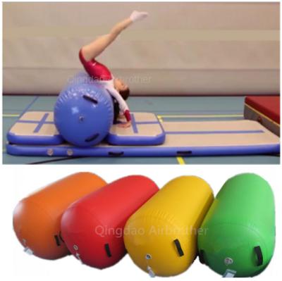 China Indoor or outdoor gym traning and playing high quality cheap fitness inflatable air roll for gym training for sale