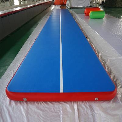 China Indoor or outdoor gymnastics traning and playing factory custom gymnastics training equipment inflatable gymnastics landing mat for sale