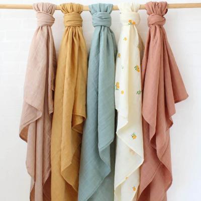 China i@home Portable Eco Friendly Bath Towel Baby Wrap Blanket Super Soft Cotton Bamboo for sale