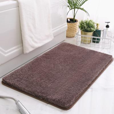 China i@home Stocked Material Kitchen Microfiber Bathroom Mat Door Set Absorbent Mat Anti-Slip Cut Out Door Mat for sale