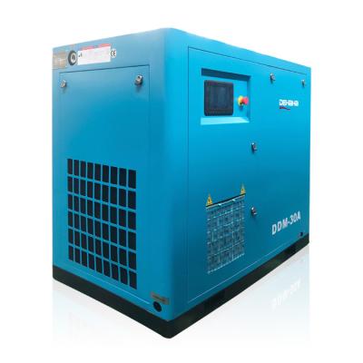 China Industrial 30HP Vsd Screw Air Compressor 22KW Double Stage Screw Compressor for sale