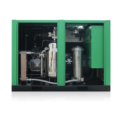 中国 110kW Oil Free Rotary Screw Compressor Quiet Oil Free Air Compressor 販売のため