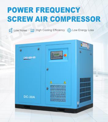 China Industrial Rotary Screw Air Compressor Direct Driven 30HP 22Kw 7bar 8bar 10bar 13bar for sale