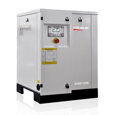 China Silent Oil Free Scroll Air Compressor Micro PLC Controller 5.5kW X 2 en venta