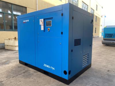 China 55kw 5.5bar Double Stage PM Inverter Screw Compressor Machine Rotary Compressor en venta