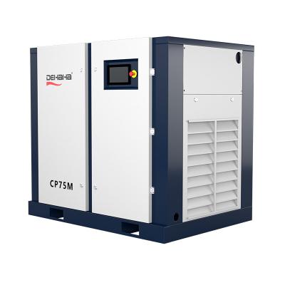 China 75kW 100hp Industrial Screw Automotive Air Compressor Solutions zu verkaufen