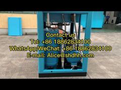 75kw 100hp Screw Type Air Compressor PM VSD Industrial Air Compressor