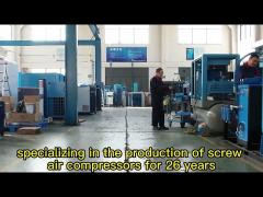 Oil Free Compressor 110KW water lubricated quiet oil free screw compressor