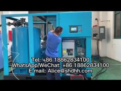 50hp 37kw Variable Speed Low Pressure Screw Compressor For Textile Industry