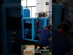 PM VSD Combined Rotary Screw Air Compressor With Dryer